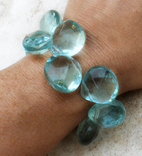 Aqua Quartz Bracelet