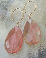 Cherry Quartz Earrings