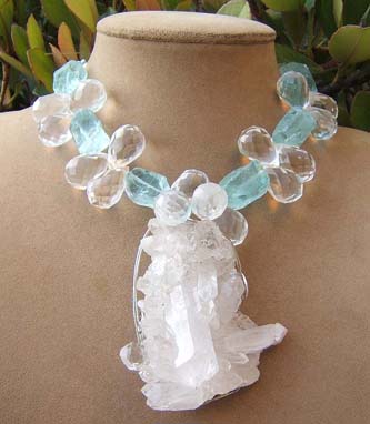 Aqua Quartz Jewelry