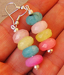 Jade Stone Earrings