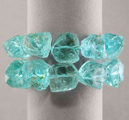 Aqua Quartz Bracelet